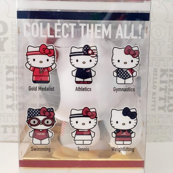Kidrobot Hello Kitty Team USA Vinyl Figure - Picture 6 of 8